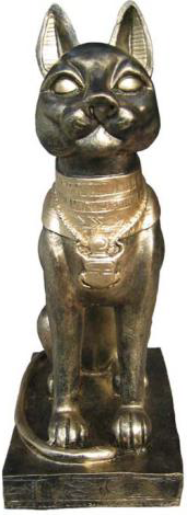 Ägyptische Katzenstatue