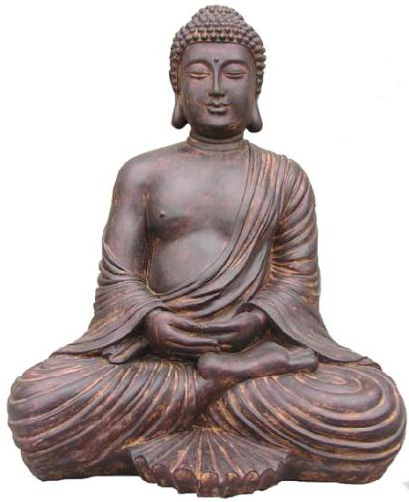 Buddha Statue sitzend (43cm)