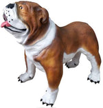 Englische Bulldog Figur 74 x 90cm ca.