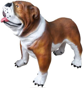Englische Bulldog Figur 74 x 90cm ca.